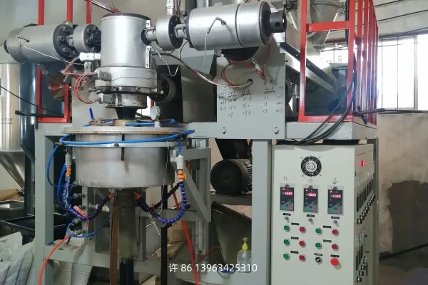 Double-layer composite lower blowing belt unit