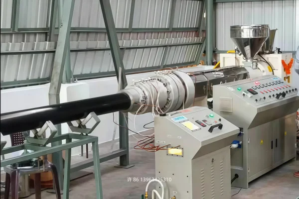 UHMWPE molecular weight polyethylene pipe production line - 图片 2
