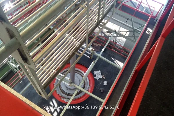 Agricultural film blow molding unit